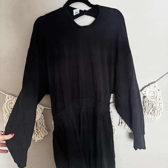 Smash + Tess Elevate Everyday Romper II in Midnight Black Size Large Women’s - Picture 3 of 6